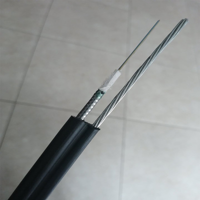 Câble optique aérien autosuffisant de fibre du schéma 8 de Gyxtc8s