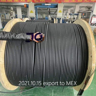 GYTS 144 creuse le câble optique de fibre de Microduct blindé