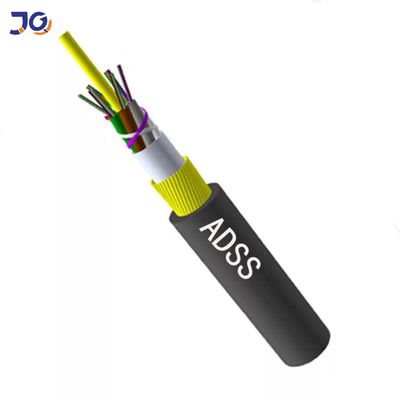Pe autosuffisant de câble optique de fibre du noyau G652d du mode unitaire 72 revêtu