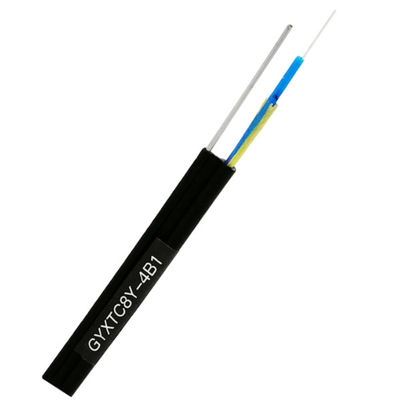 Câble G652D de fibre de tube de centre de Gyxtc8y avec la section transversale