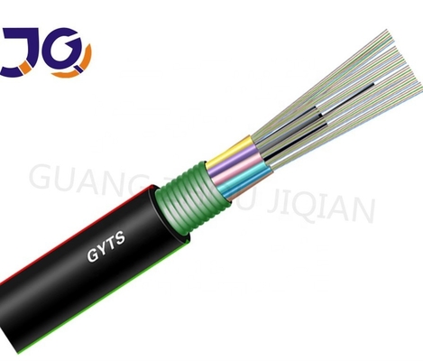 GYTA 196 creuse le câble optique de fibre de mode unitaire, corde de correction de mode unitaire