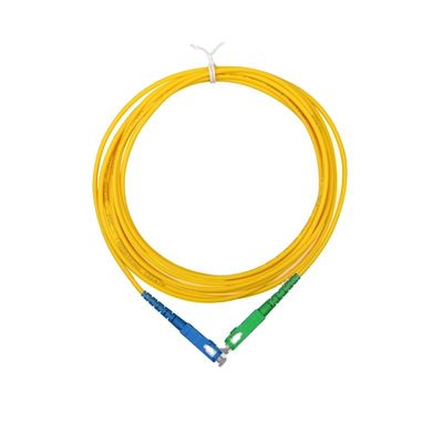 Câble hybride de fibre de Jumper Simplex Singlemode 3.0mm Lszh