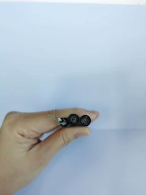 Résistant à l'eau monomodal du câble G657a de bande centrale d'acier en forme de tuyau