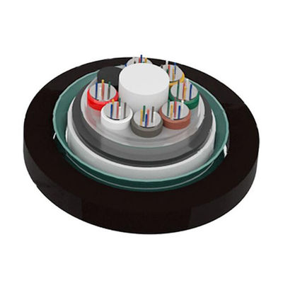 Câble optique souterrain lâche échoué de fibre du tube GYFTA53