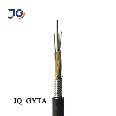 24 câbles optiques extérieurs unitaires de fibre du mode GYTA de noyaux