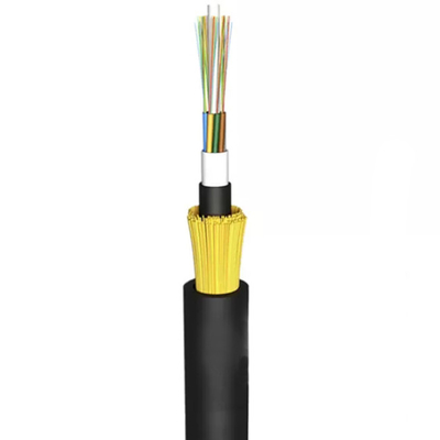 Câble optique 12 de fibre de G652D ADSS 24 32 48 72 96 câble de communication de 144 noyaux