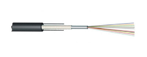 Câble à fibres optiques de mode unitaire de GYXTW de fibre aérienne aérienne de Ftth extérieur