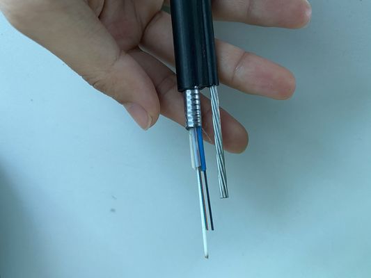 G652 schéma 8 câble d'Optica de fibre de soutien d'individu de 16 noyaux