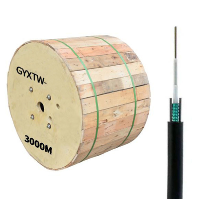 2 4 6 8 24 32 48 84 96 144 288 câbles de fibre optique blindés de fibre du câble GYXTW de noyaux