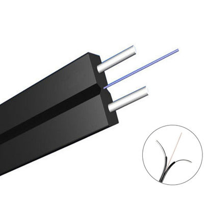 Cable à fibre optique FTTH G652D G657A Cable à fibre 1 à 2 cœurs à mode unique GJYXCH/GJXH