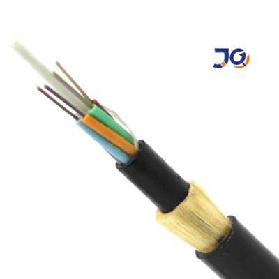 Usine professionnelle toute la fibre optique d'Adss de G652D ADSS 4 de câble autosuffisant diélectrique de noyau