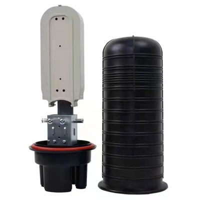 Verticale 1 dans la fermeture optique de scellage mécanique de fibre de la boîte d'épissurage de câble de l'épissure 4 de fermeture optique de dôme