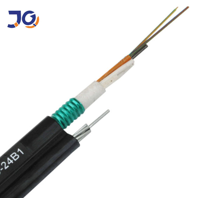 6 / 24 tubes lâches centraux GYTC8S de mode unitaire de noyau ont ridé la bande pour le câble optique de fibre extérieur