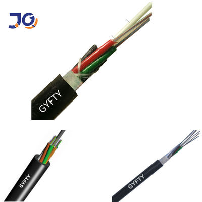Extérieur Mode unique Duct G652D FRP membre de résistance 12 24 48 96 noyau câble à fibre optique fibre optique GYFTY
