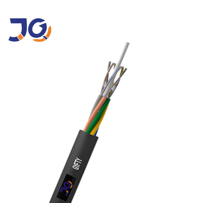 Câble optique extérieur de fibre de noyau de GYFTY 12 non - blindé