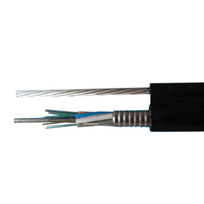 câble optique aérien de fibre G652d 6 de noyau extérieur de gytc8s 1 kilomètre
