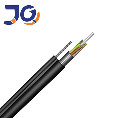 Câble optique extérieur 4 de fibre de Fiberhome de veste de PE de noir d'ODM 6 8 12 noyaux